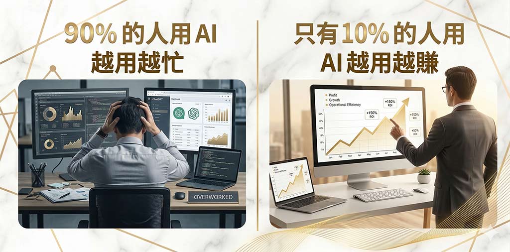 AI 成功思維說明圖