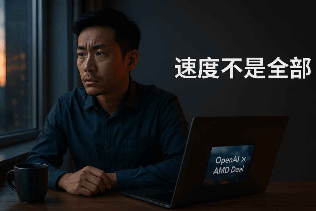一位創業者清晨看新聞時領悟速度不是全部的覺醒時刻