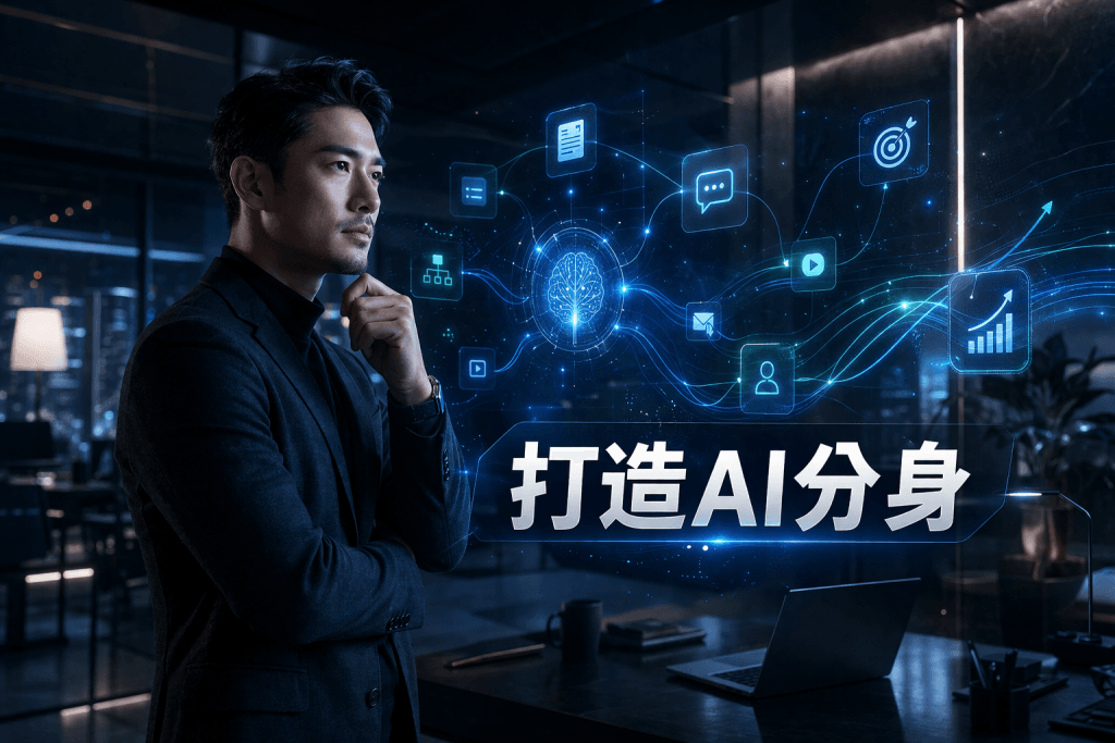 打造AI分身-ai工作流-創業者行銷系統