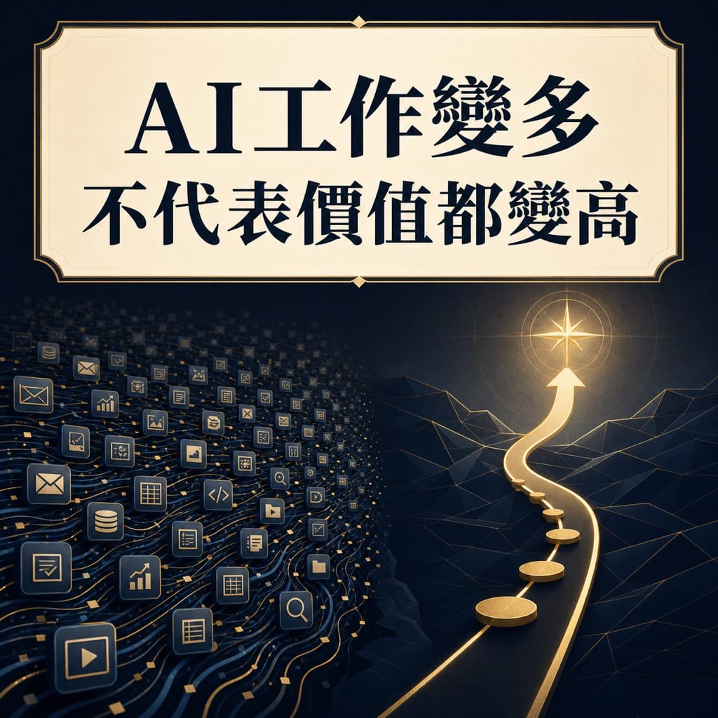 AI不會先淘汰顧問,會先讓「只交作業的人」變便宜:顧問的生意,正在從賣工時變成承接結果