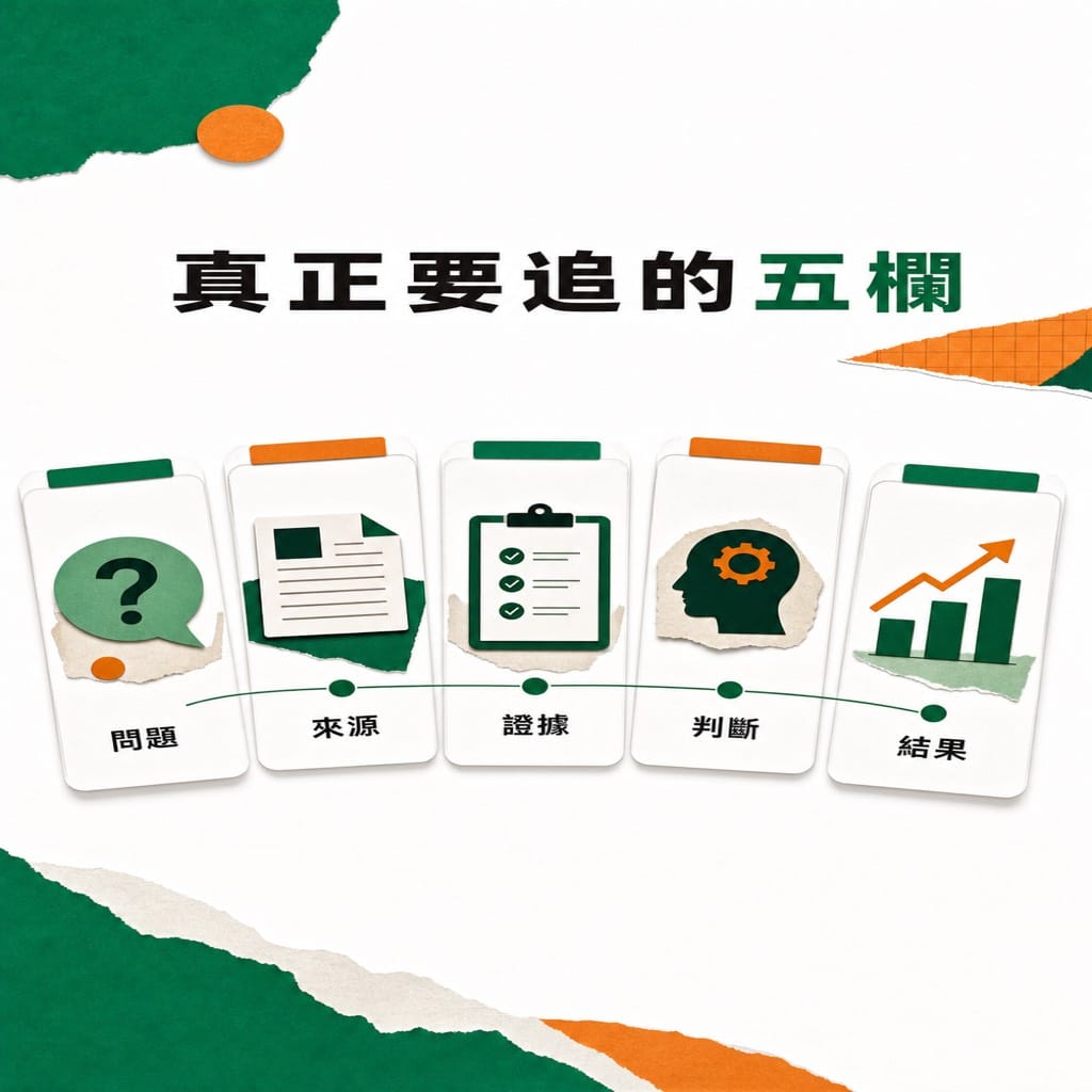 AI 可見度不是一個分數：老闆要驗收的是證據能不能接到詢問