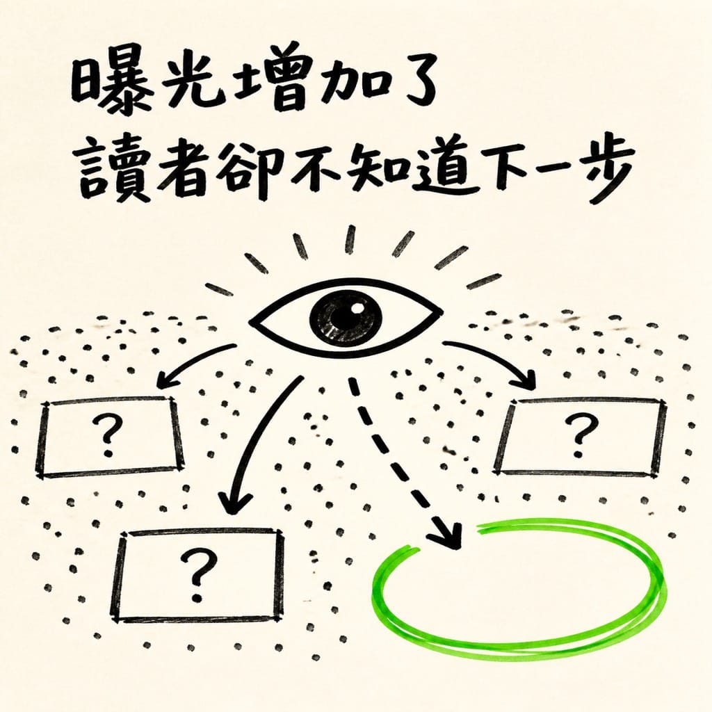 文章被 AI 搜尋看見後,為什麼還沒有有效詢問?先驗收三個承接點
