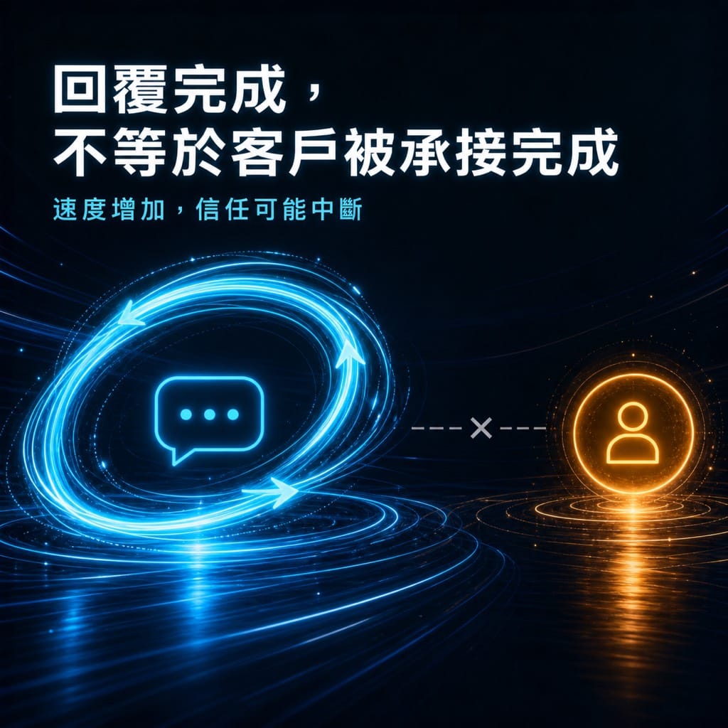 AI 客服越像一位員工，越要先畫清楚什麼時候交回真人