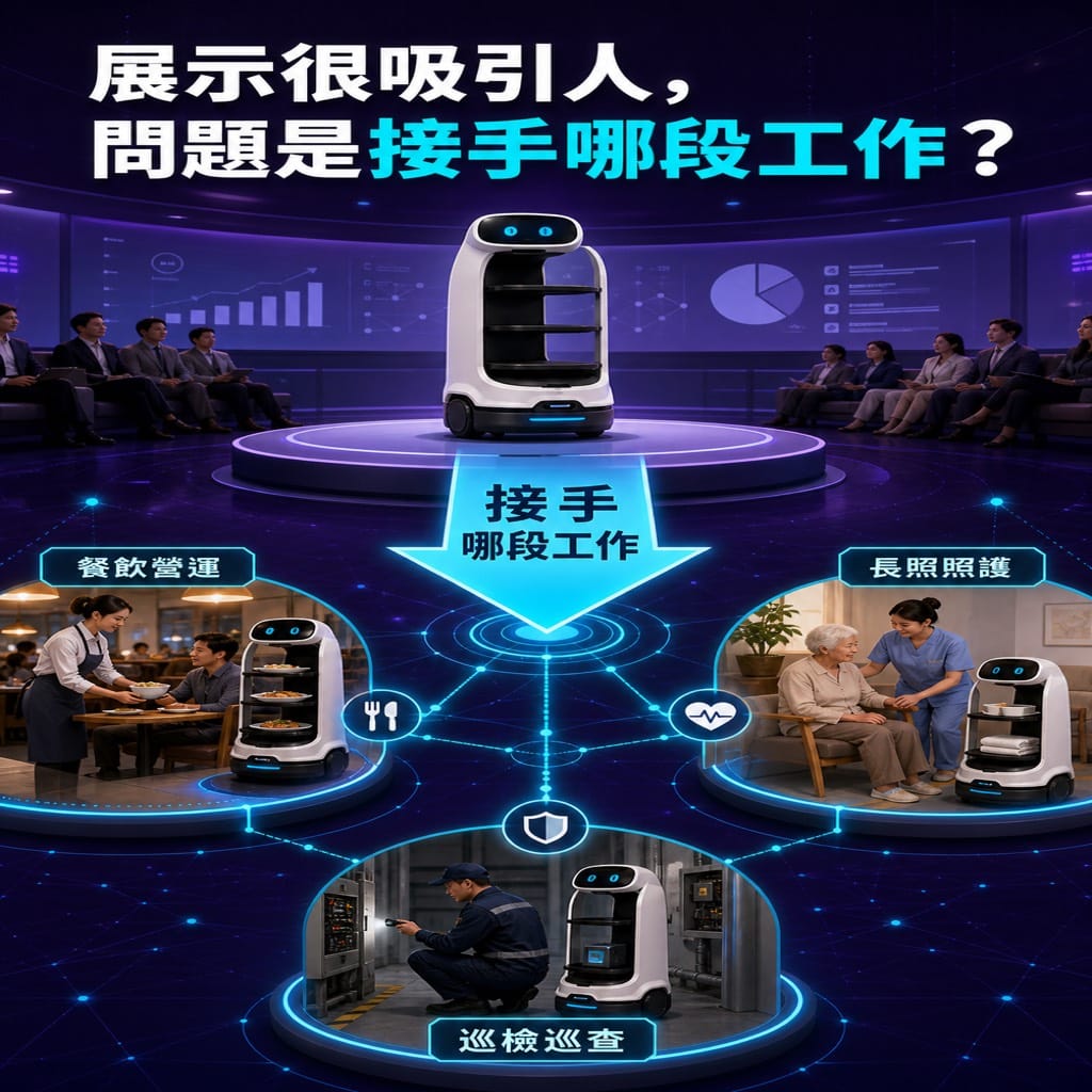 AI 機器人真的走進台灣現場後,小店先別急著買設備:先驗收一個流程
