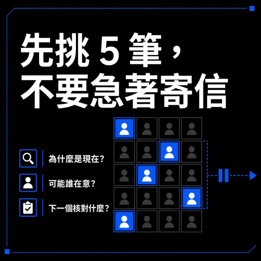 B2B 名單越多,為什麼真正會回覆的人反而沒有增加?
