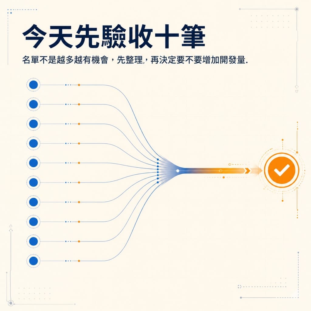 名單越多，為什麼會回覆的人反而更少？中小製造業找客戶，先找購買觸發條件
