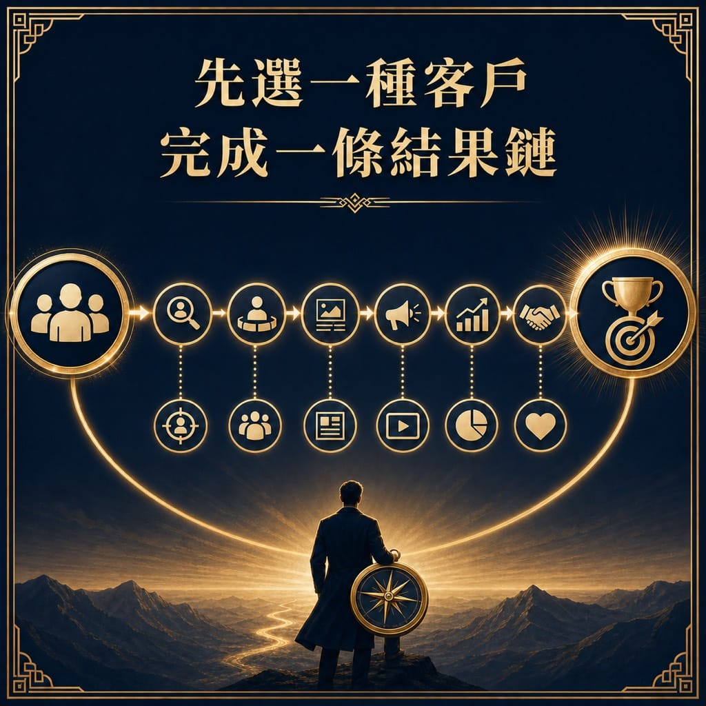 連 OpenAI 都開始幫客戶落地:未來最好賣的不是萬能 AI:先選一種客戶,完成一條結果鏈