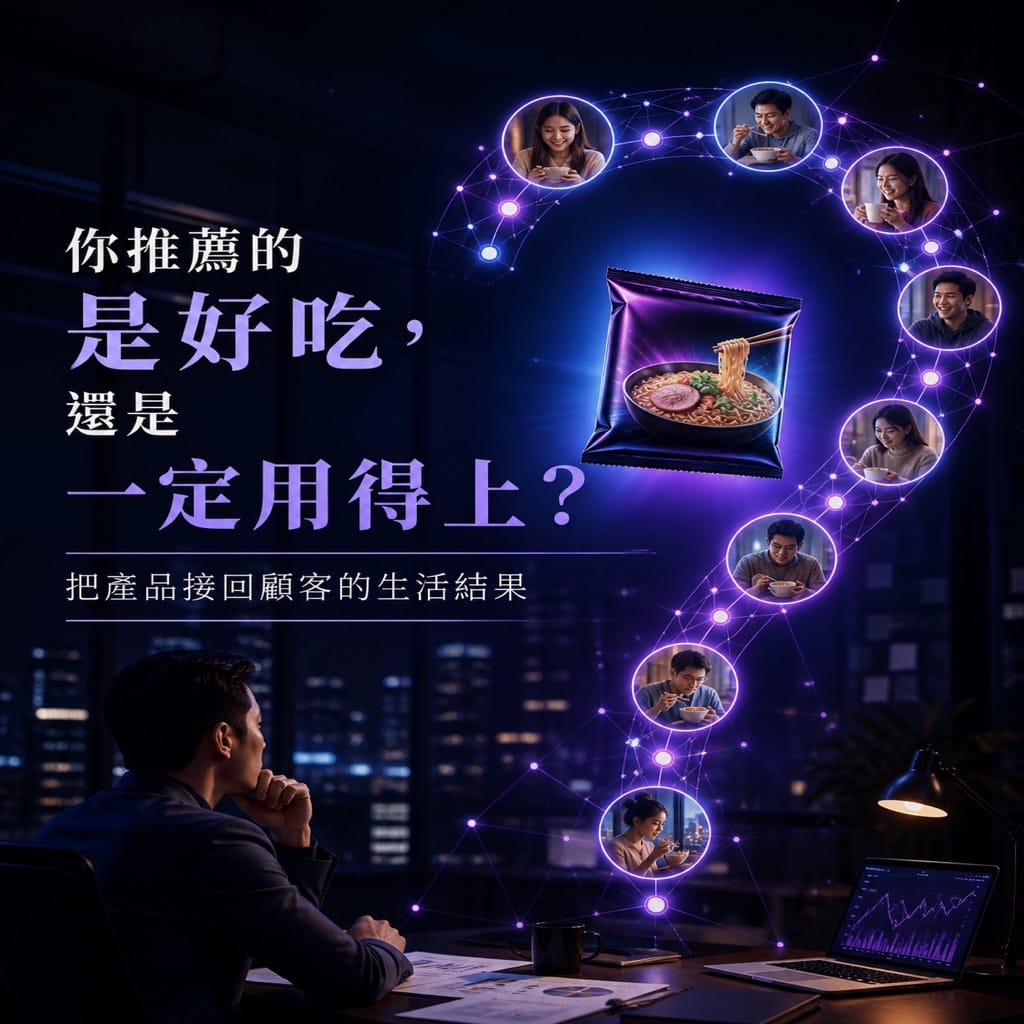 台酒泡麵為什麼會被反覆推薦?小店要賣的,可能不是口味而是「買回去之後用得上」