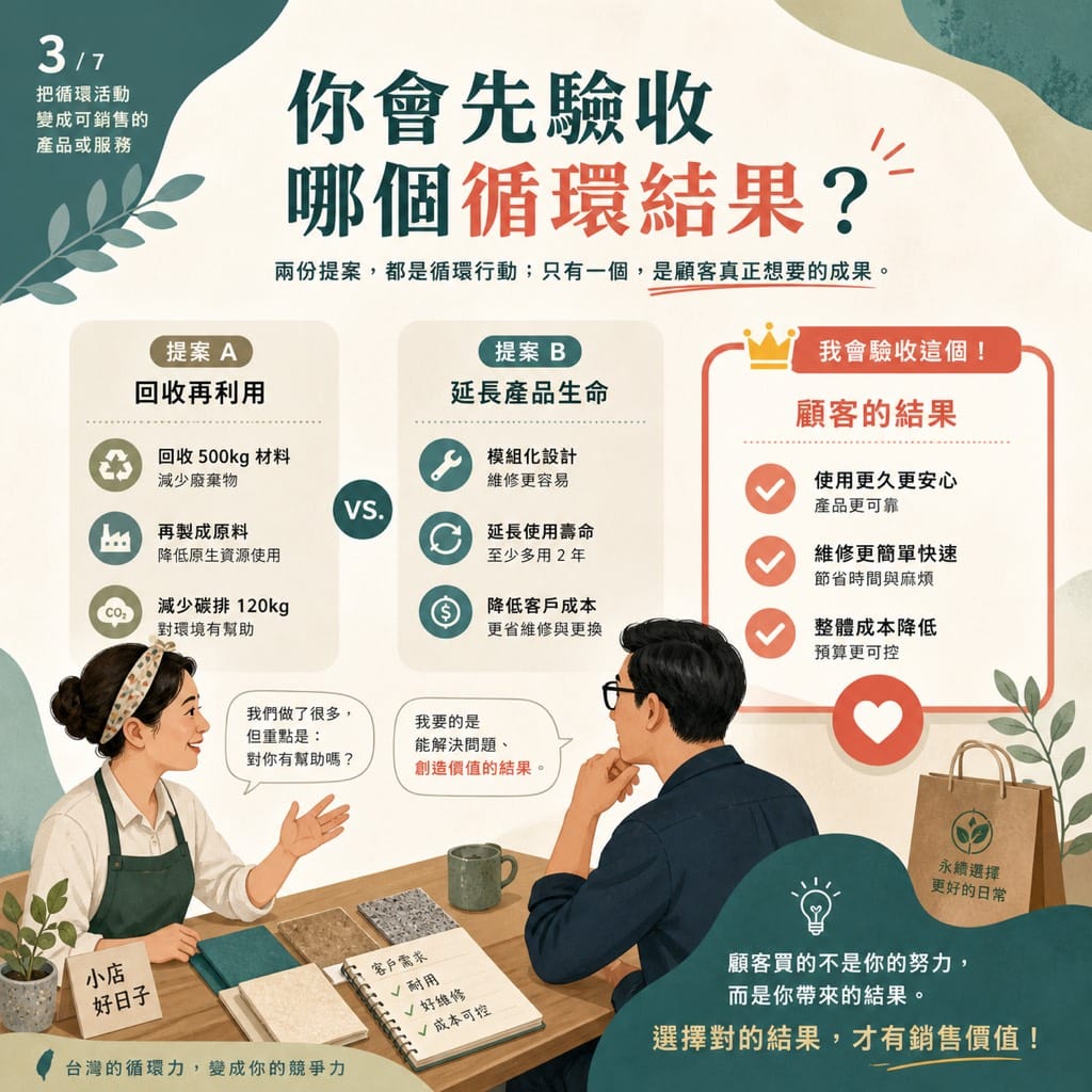 循環經濟不是把廢料再利用:中小企業要先把哪個價值做成產品?