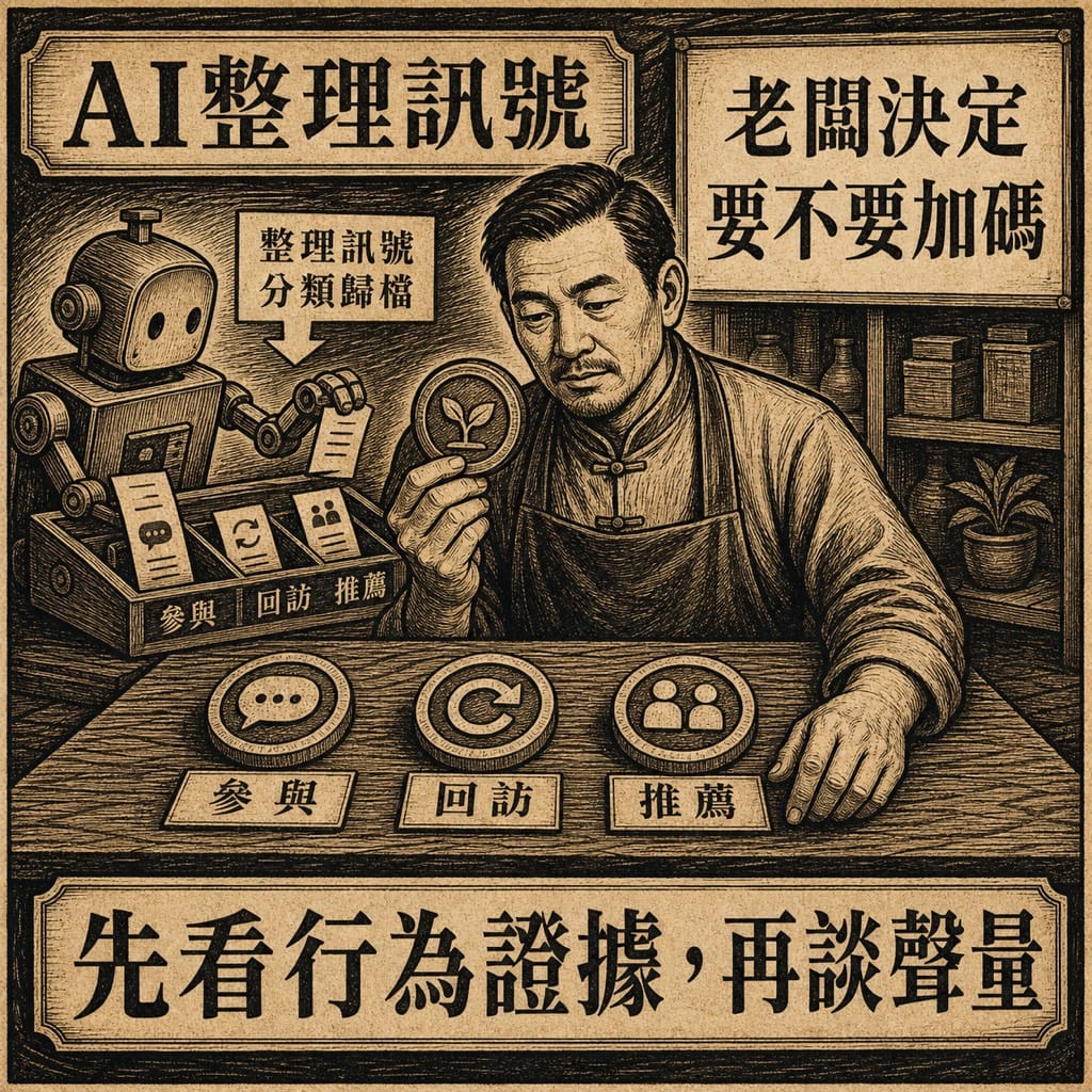 漢堡嘉年華的人潮，不等於小店的成交