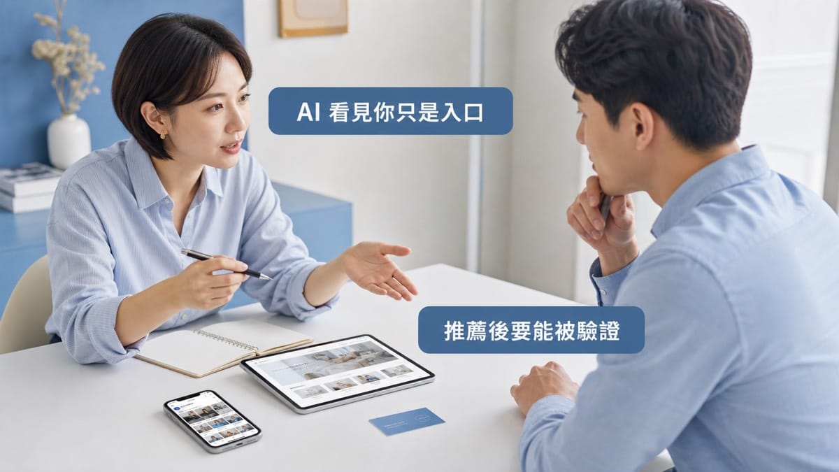 AI 推薦你之後,客戶還會去社群驗證你:流量不是結果鏈終點