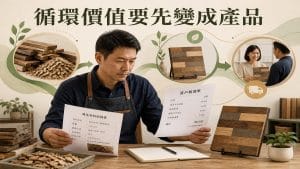 循環經濟不是把廢料再利用:中小企業要先把哪個價值做成產品?
