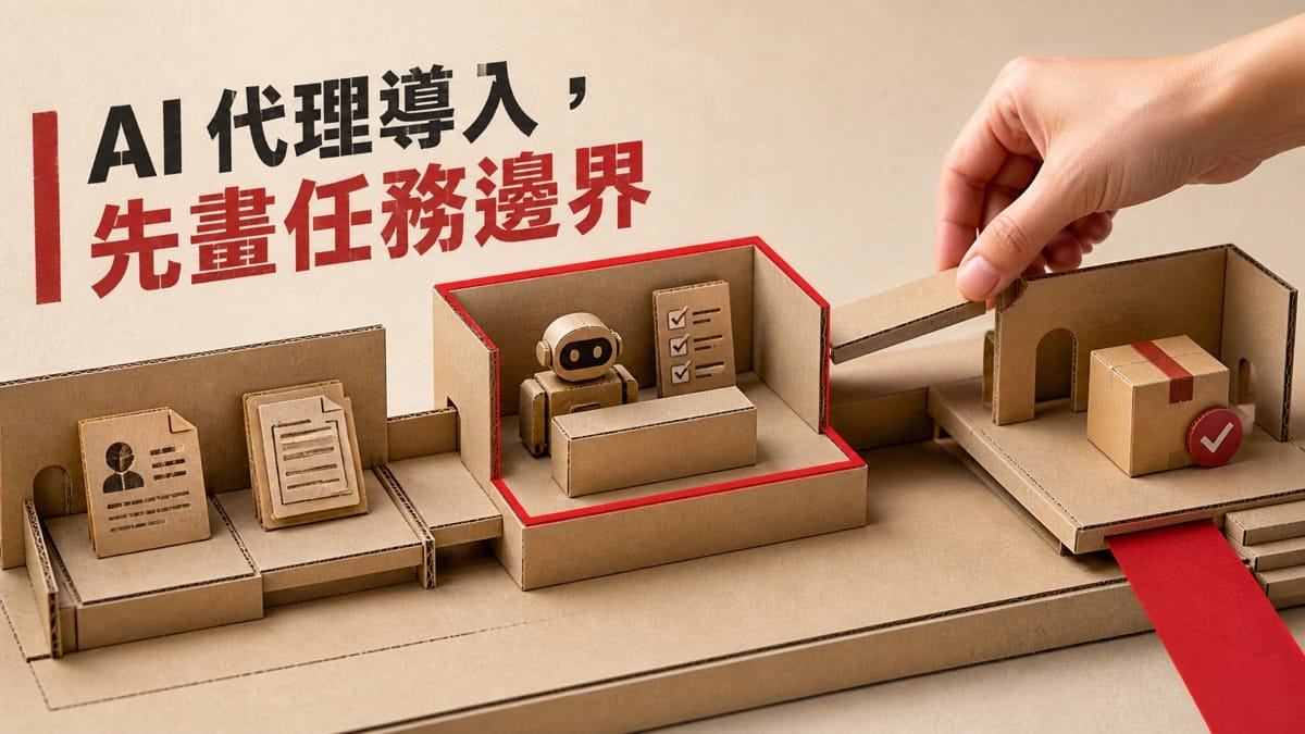 AI 代理怎麼導入中小企業？先畫任務邊界，再談自動化
