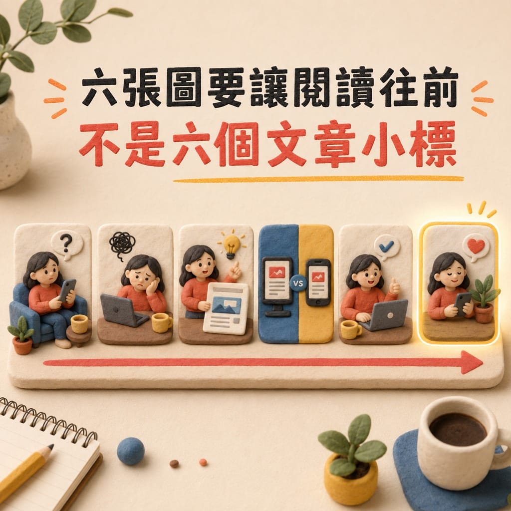 同一篇文章貼八個平台,先改字數還是先改讀者要帶走的東西?