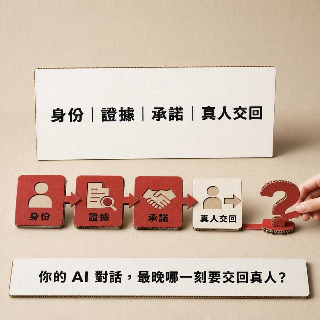 AI 越像真人,品牌越要先交出哪一條真人線?