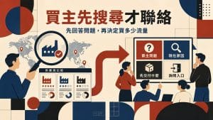 買主先搜尋才聯絡，台灣企業要先買廣告還是先補一頁答案？