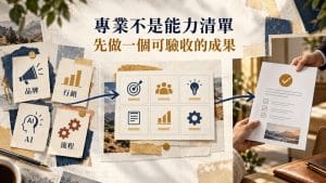 有專業但沒有產品,如何用 AI 做出第一項可以收費的服務?