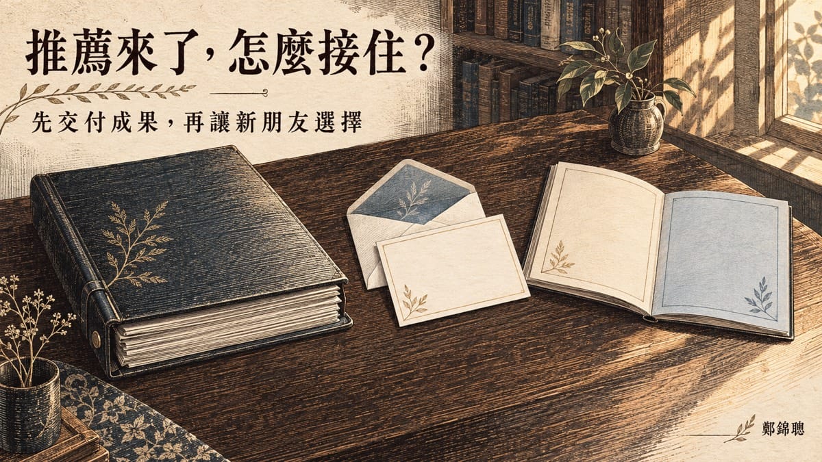 客戶願意介紹朋友,如何讓推薦真正接得住?