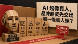 AI 越像真人,品牌越要先交出哪一條真人線?