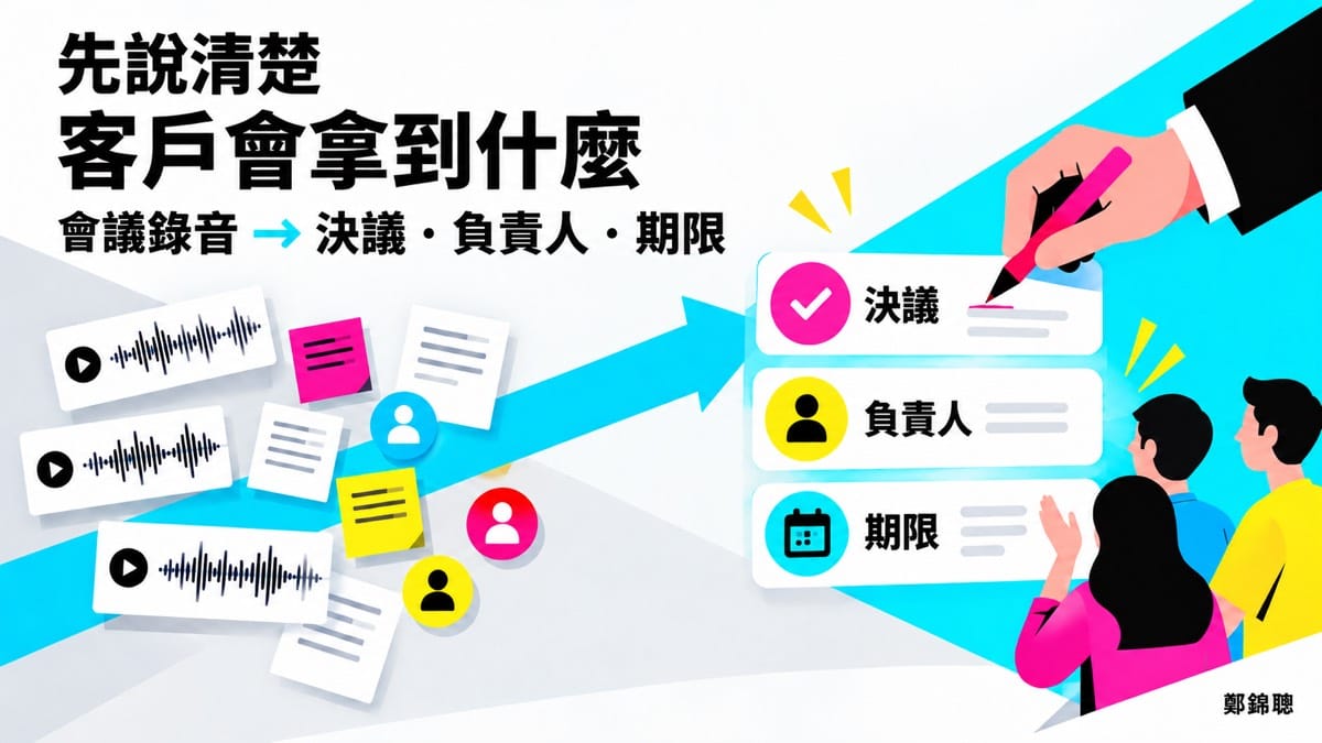 AI 服務介紹第一段怎麼寫,才讓客戶看懂它能改善哪項工作?