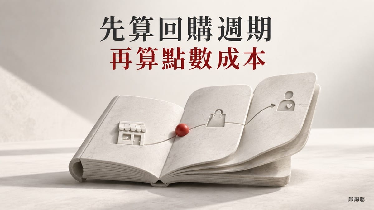 小店要不要導入會員點數？先算回購週期與單筆空間